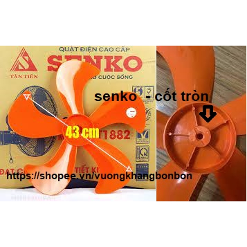 Cánh Quạt B5 Senko Cốt Tròn 43cm chính hãng 150g