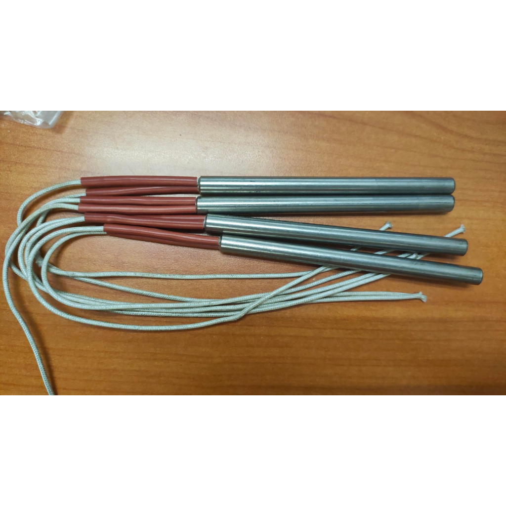 Thanh gia nhiệt phi 10, điện trở nhiệt 1 đầu, điện trở nhiệt sấy khuôn 1 đầu điện áp 220V-450W