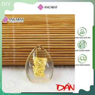 ANCARAT - Mặt dây chuyền 3D 12 Con giáp - Dần (Hổ)
