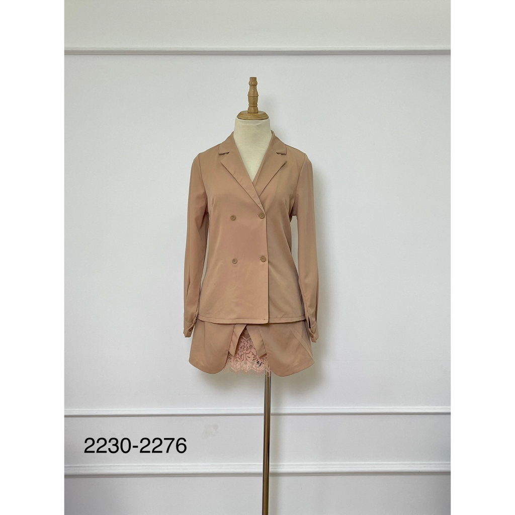 CV2230 và 2276 New nguyên tag Set MADE IN VIETNAM Hàng hiệu chính hãng thời trang nữ màu hồng size S thanh lý ký gửi