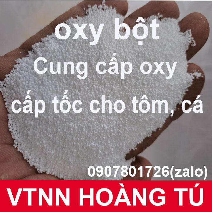Oxy bột Sodium percarbonate dùng trong nuôi trồng thuỷ sản - Xuất xứ: Trung Quốc