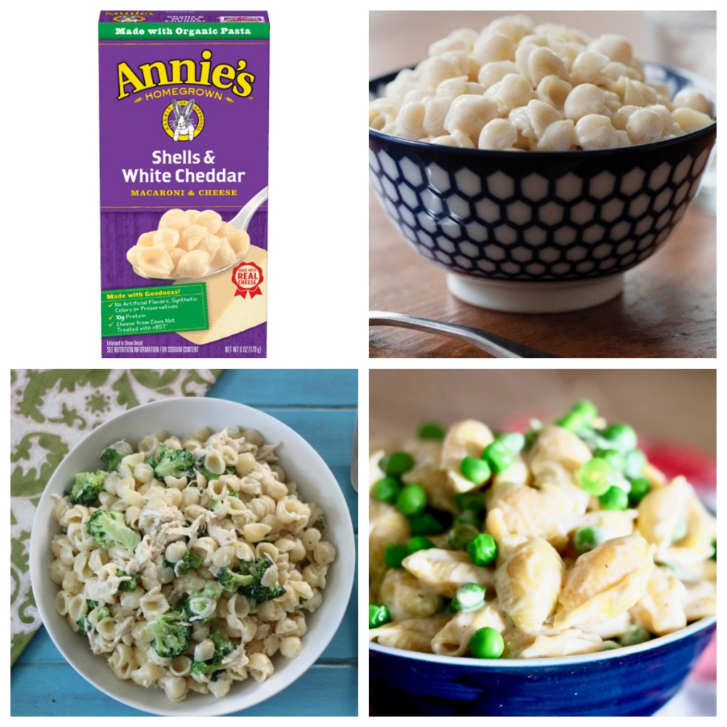 Mỳ nui Annie's  Shells & White cheddar - Macaroni & Classic Cheddar 170G