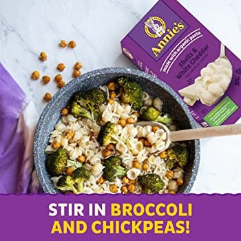 Mỳ nui Annie's  Shells & White cheddar - Macaroni & Classic Cheddar 170G