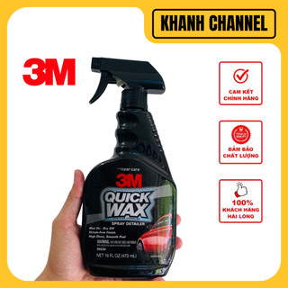 Dung dịch làm bóng sơn xe 3M 39034 làm sạch và tạo bóng nhanh cho bề mặt sơn