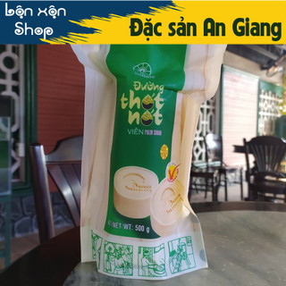 [ĐẶC SẢN AN GIANG] Combo 2 túi Đường thốt nốt dạng viên hiệu Thảo Hương (siêu sạch, 500 gram/túi) - HSD 01 năm
