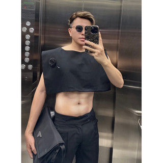 Áo ghile free size mặc bên ngoài sơ mi