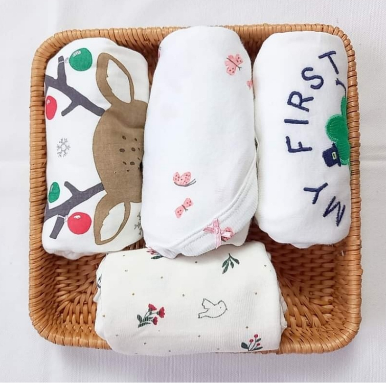 Bodysuit dài tay  bé trai bé gái hàng xuất dư hàng A body chip cho bé sơ sinh chất cotton mềm mịn