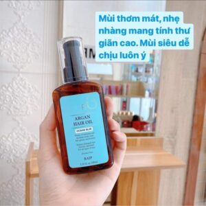 Tinh Dầu Dưỡng Tóc Bóng Mượt Raip R3 Argan Hair Oil 100ml Hàn Quốc, bảo vệ tóc khỏi các tác nhân nhiệt