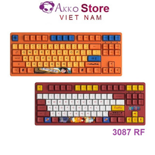 Bàn phím cơ AKKO 3087 RF Dragon Ball Z – Goku / One Piece – Luffy (Dual-mode / AKKO sw v3)