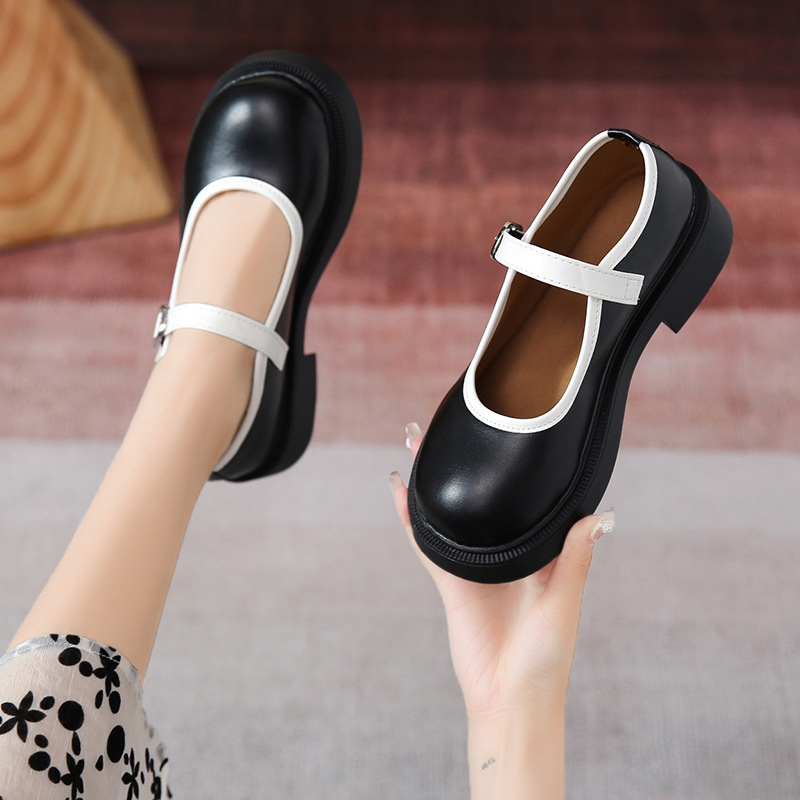 TIỂU THƯ LOLITA VIỀN ĐẾ CAO 5 PHÂN/ MŨI TRÒN