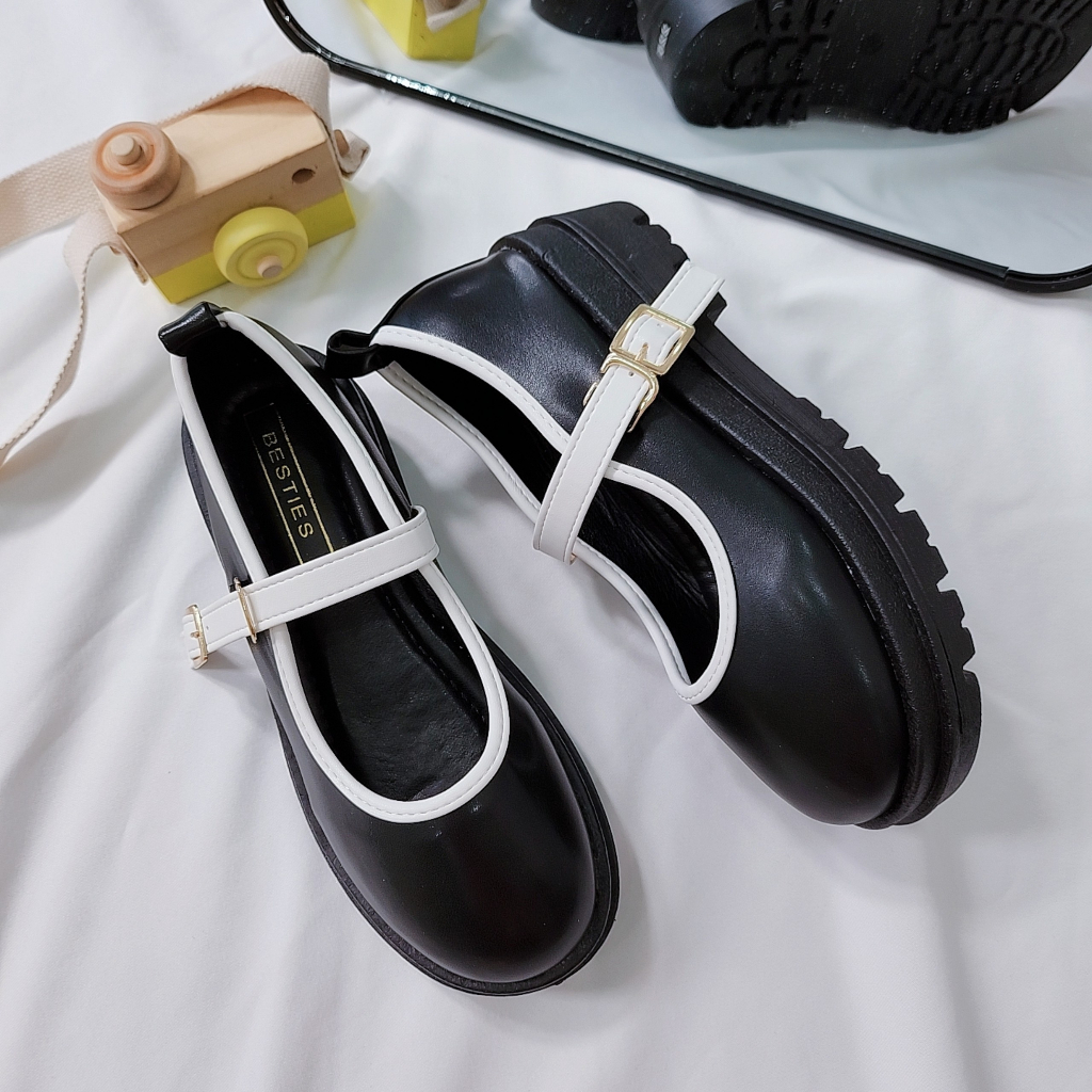 TIỂU THƯ LOLITA VIỀN ĐẾ CAO 5 PHÂN/ MŨI TRÒN