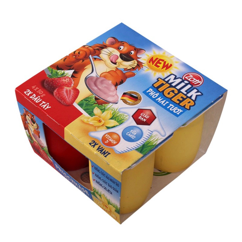 Phomai tươi dâu chuối