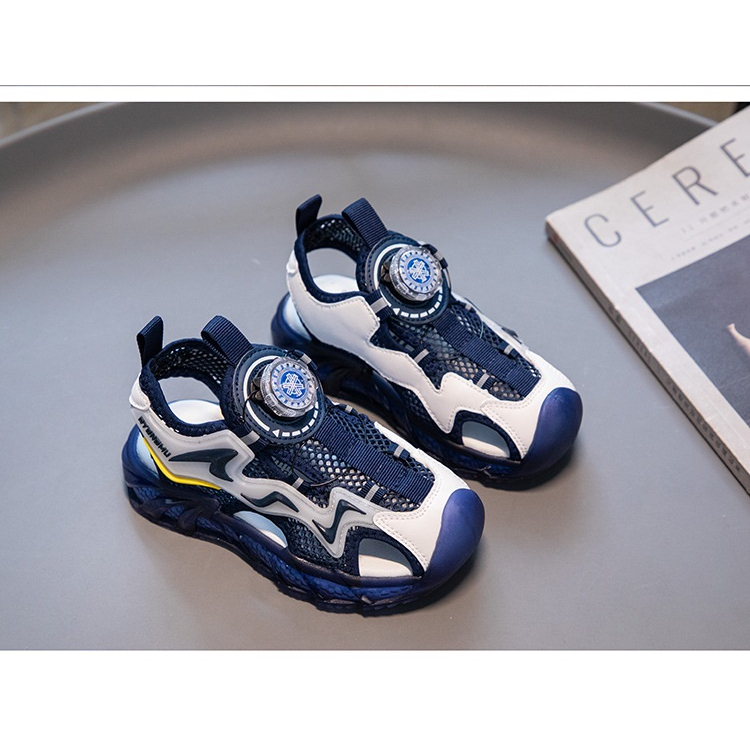 Sandal cho bé trai siêu nhẹ, Dép quai hậu rọ trẻ em quảng châu cao cấp size 27 đến 38 2023