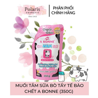 Muối Tắm A Bonne Sữa Bò Tẩy Da Chết Có Vòi 350g