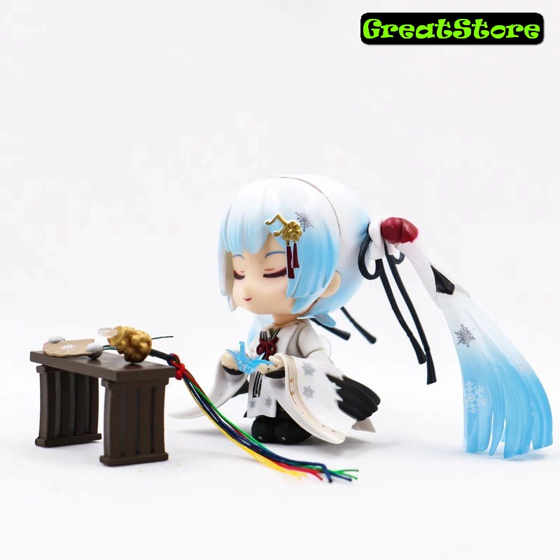 Mô hình Snow Miku 2018 Crane Priestess Ver. 850 Action Figure 10 cm