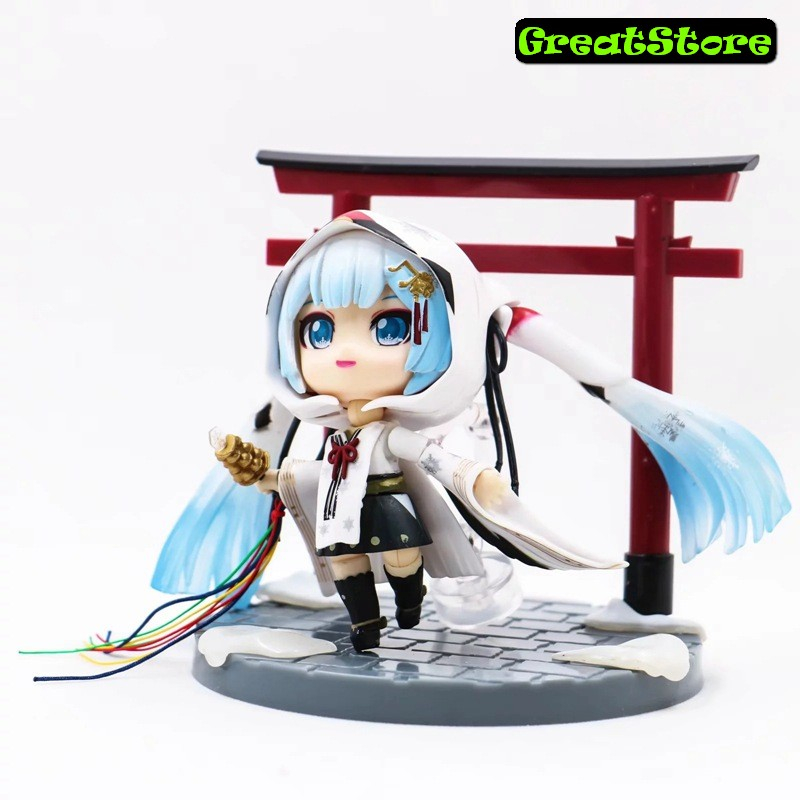 Mô hình Snow Miku 2018 Crane Priestess Ver. 850 Action Figure 10 cm