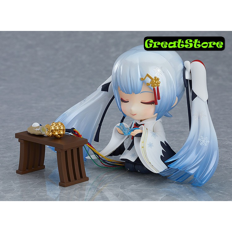 Mô hình Snow Miku 2018 Crane Priestess Ver. 850 Action Figure 10 cm