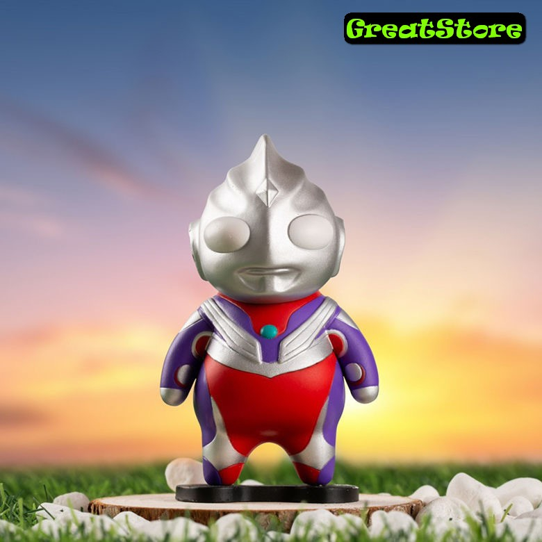 Mô hình Ultraman Anime có đế Figure 9.5 cm siêu dễ thương