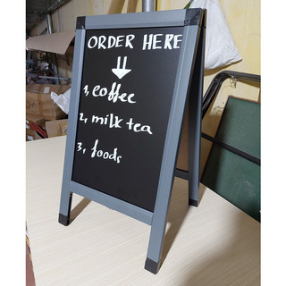 Bảng menu 30x50cm để bàn 2 mặt
