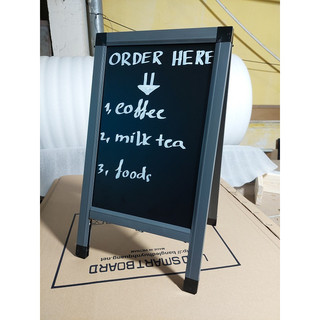 Bảng menu 30x50cm để bàn 2 mặt nhỏ