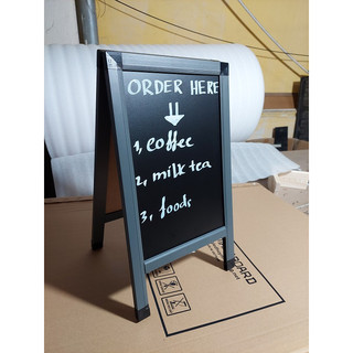 Bảng menu 30x50cm để bàn 2 mặt nhỏ