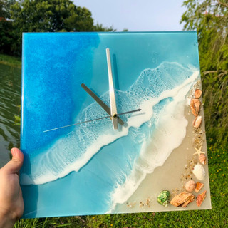 Đồng hồ treo tường handmade 3D trang trí decor Lilande
