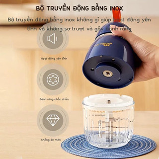 Máy xay Hattiecs 8 Lưỡi