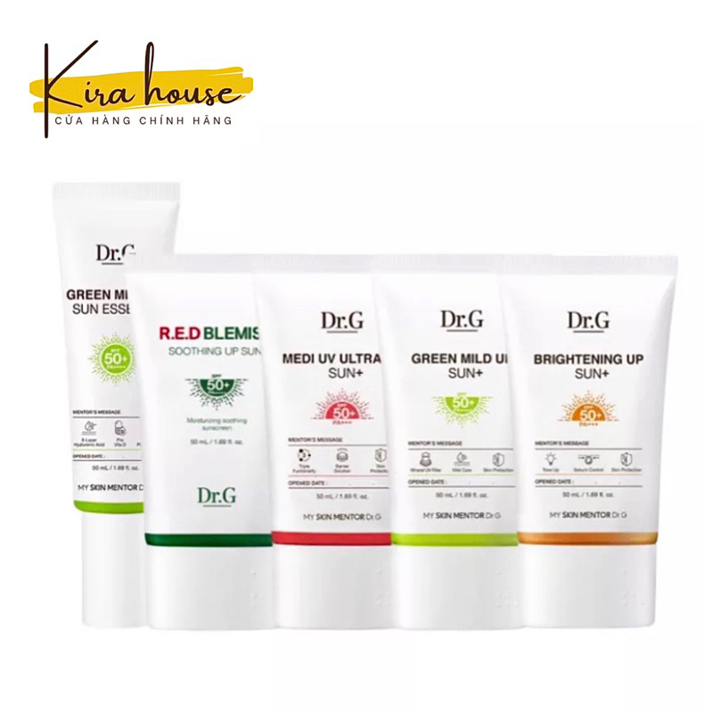KEM CHỐNG NẮNG DR.G 50ml