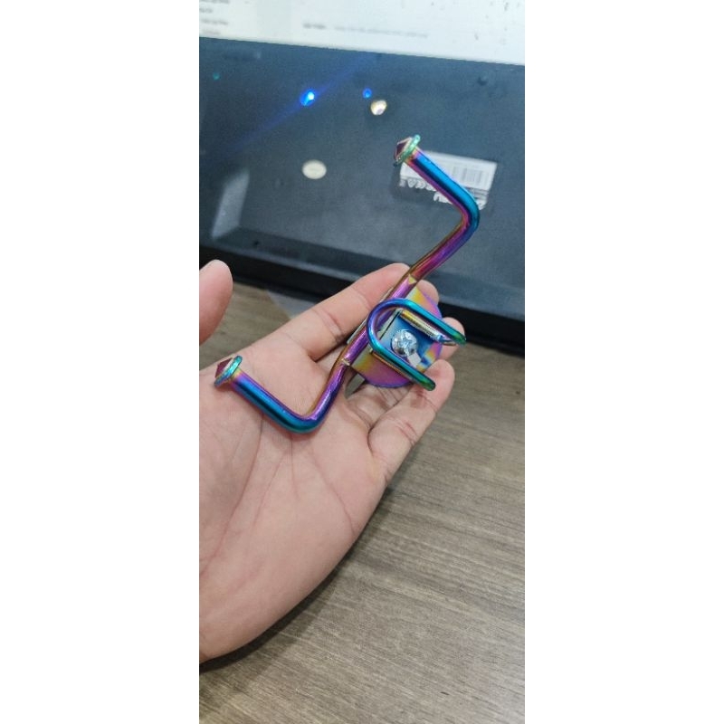 Móc treo đồ titan móc neo 2 móc + 1 móc u bao chắc chắn