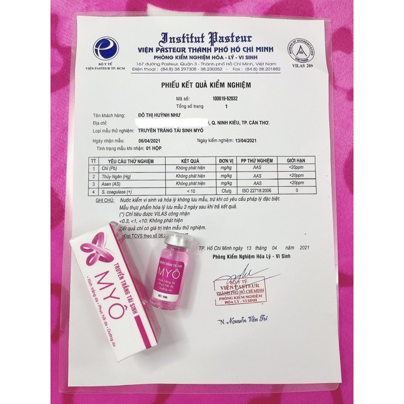 SET KÍCH TRẮNG VITAMIN X10 MYÔ