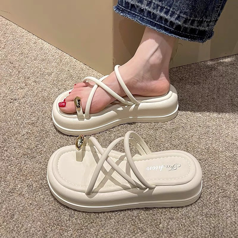 DÉP ĐÍNH NHẪN ĐẾ CAO 7CM HÀNG QC CAO CẤP