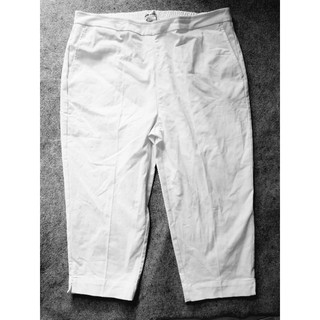 Quần lửng khaki lưng thun