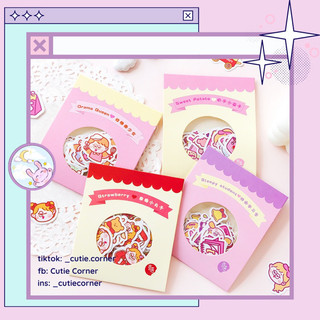 Set 40 sticker bé gái dễ thương