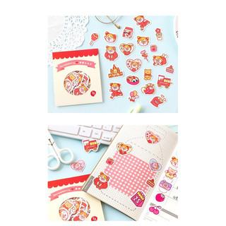 Set 40 Sticker Bé Gái Dễ Thương