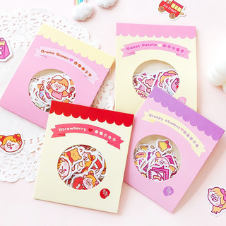 Set 40 Sticker Bé Gái Dễ Thương