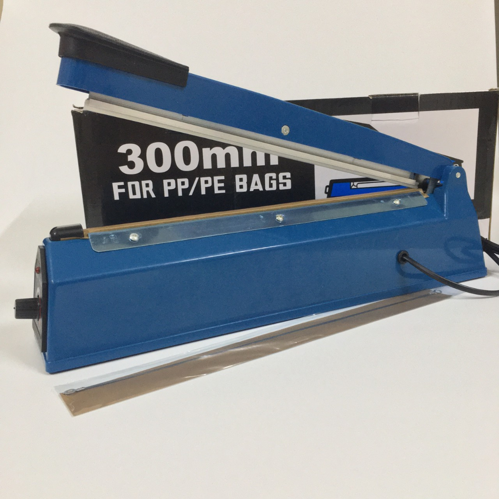 Máy ép túi bóng, máy hàn túi nylon, Máy hàn miệng túi, Dập Tay , Máy Hàn Túi Nilong 30cm , máy ép túi bóng