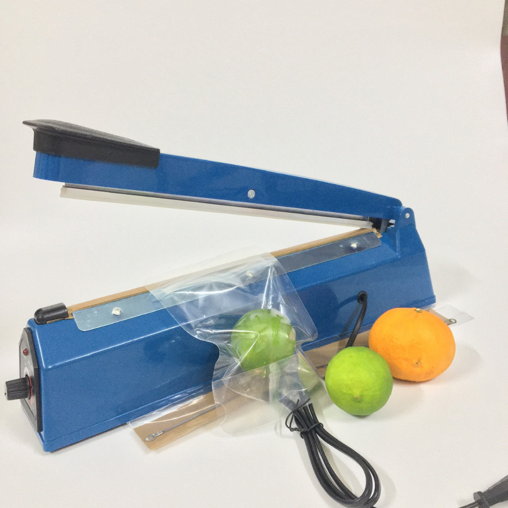 Máy ép túi bóng, máy hàn túi nylon, Máy hàn miệng túi, Dập Tay , Máy Hàn Túi Nilong 30cm , máy ép túi bóng