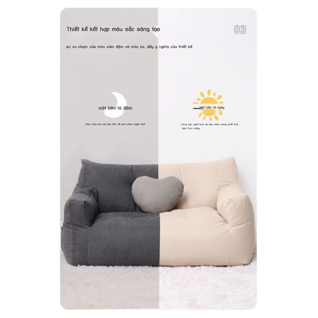 Ghế lười màu đơn / đôi cho ban công/ phòng ngủ độc đáo yunmeng