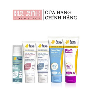 Kem chống nắng Cancer Council SPF50+ UVA-UVB