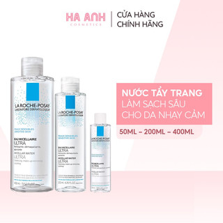 Nước Tẩy Trang Cho Da Nhạy Cảm La Roche Posay Micellar Water Ultra Sensitive Skin Sensitive 400ml