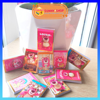 Sổ Sticker Gấu Dâu Mini