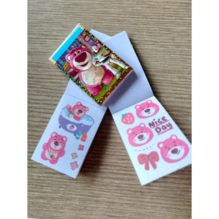 Sổ Sticker Gấu Dâu Mini