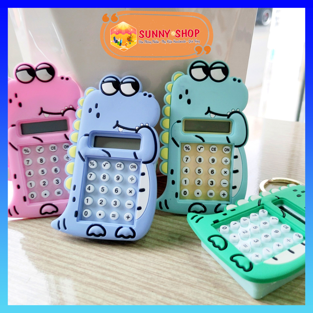 Móc Khóa Máy Tính Mini Dễ Thương