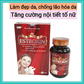 Estrokin Cân Bằng Nội Tiết Tố Nữ Làm Đẹp Da Date Xa Lọ 30 viên