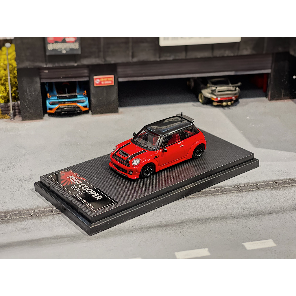 XE MÔ HÌNH MINICOOPER LBW,TỶ LỆ 1/64 BSC