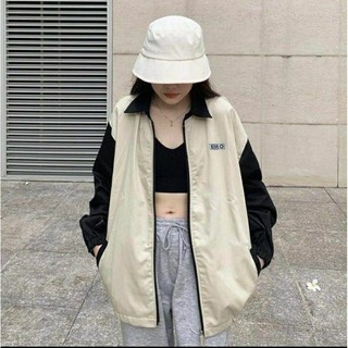Áo khoác gió Bomber BMO phối tay hàng 1lớp