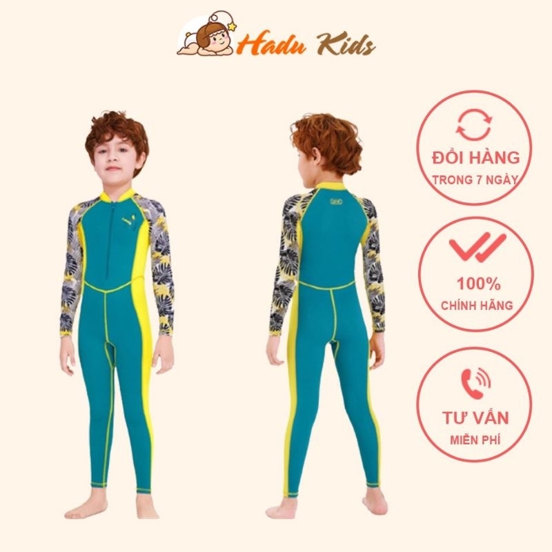 Bộ bơi bé trai liền thân size đại 10-45kg Quần áo bơi nam, trẻ em lớn từ 1 đến 10 tuổi Hadukids
