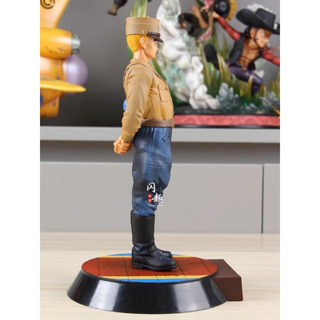 Mô hình tướng Blue đội quân ruy băng đỏ Red Ribbon nhân vật Dragon ball 7 viên ngọc rồng