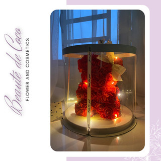 Hộp hoa gấu, quà tặng Valentine