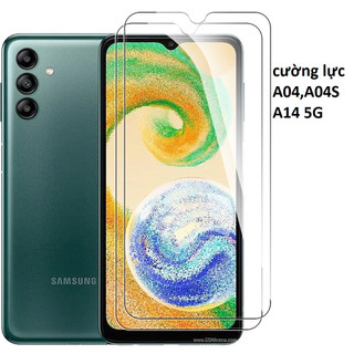 Cường lực samsung a04, a04s, a14, loại trong suốt